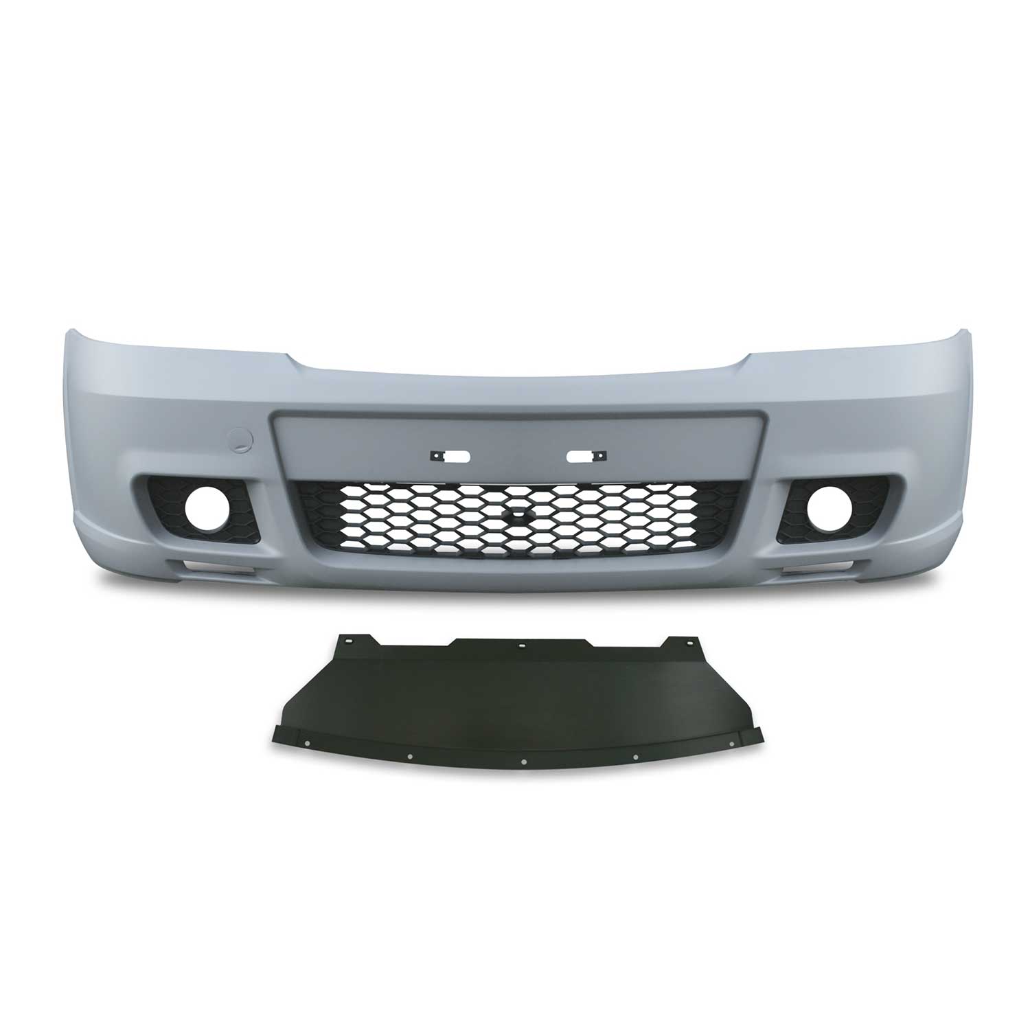 JOM Pare-chocs avant pour Opel Astra G T98 1998-2009 Plastique Noir 1 piece