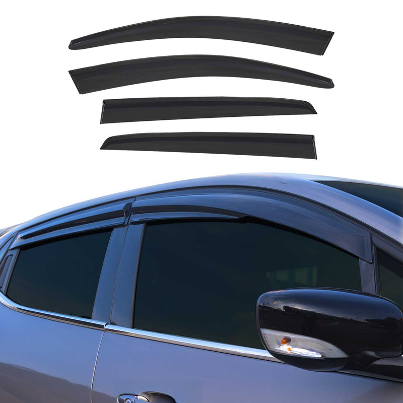 Déflecteurs De Vent Pluie D'air pour VW Golf VII 2013-2019 Acrylique 4 Pcs