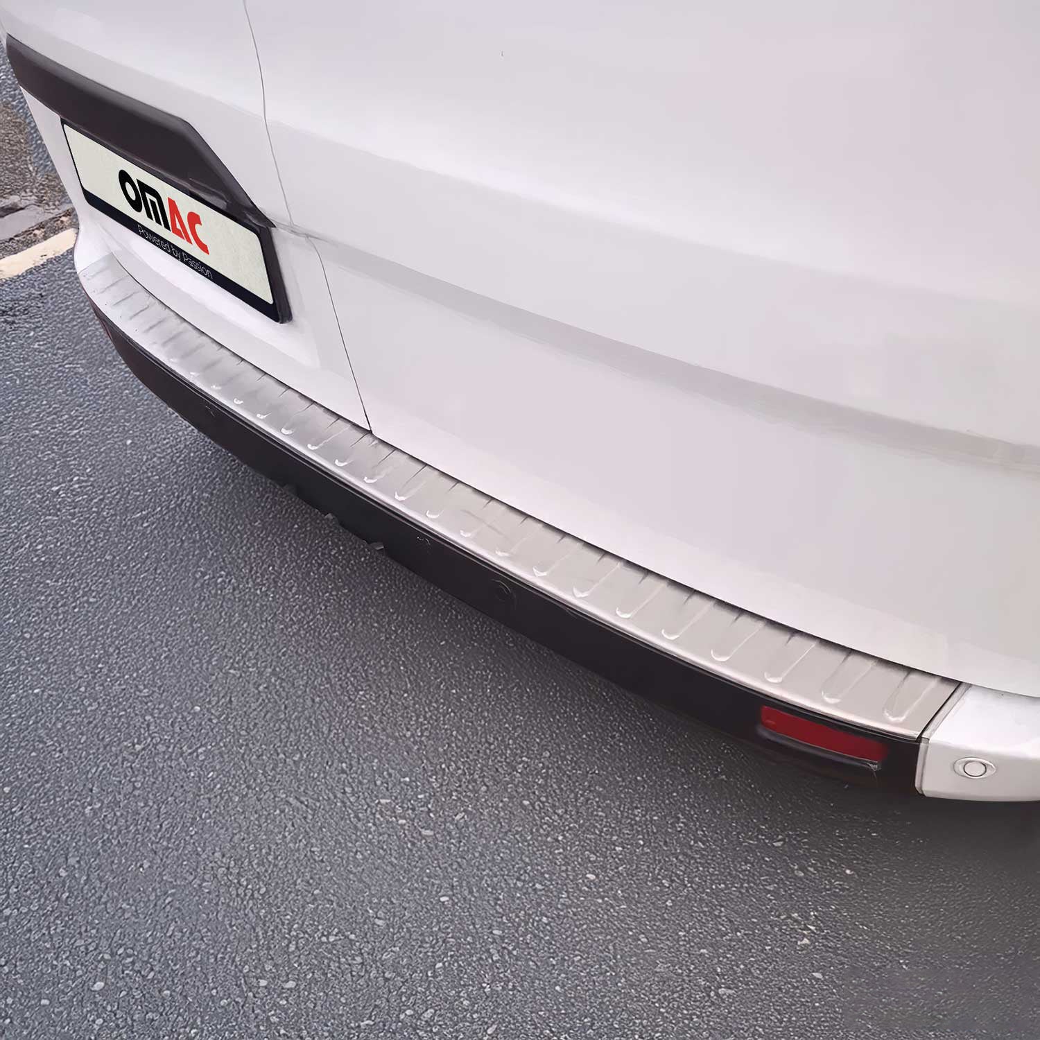 Protection de Pare-Chocs pour Ford Tourneo Custom I 2012-2023 Inox brossée