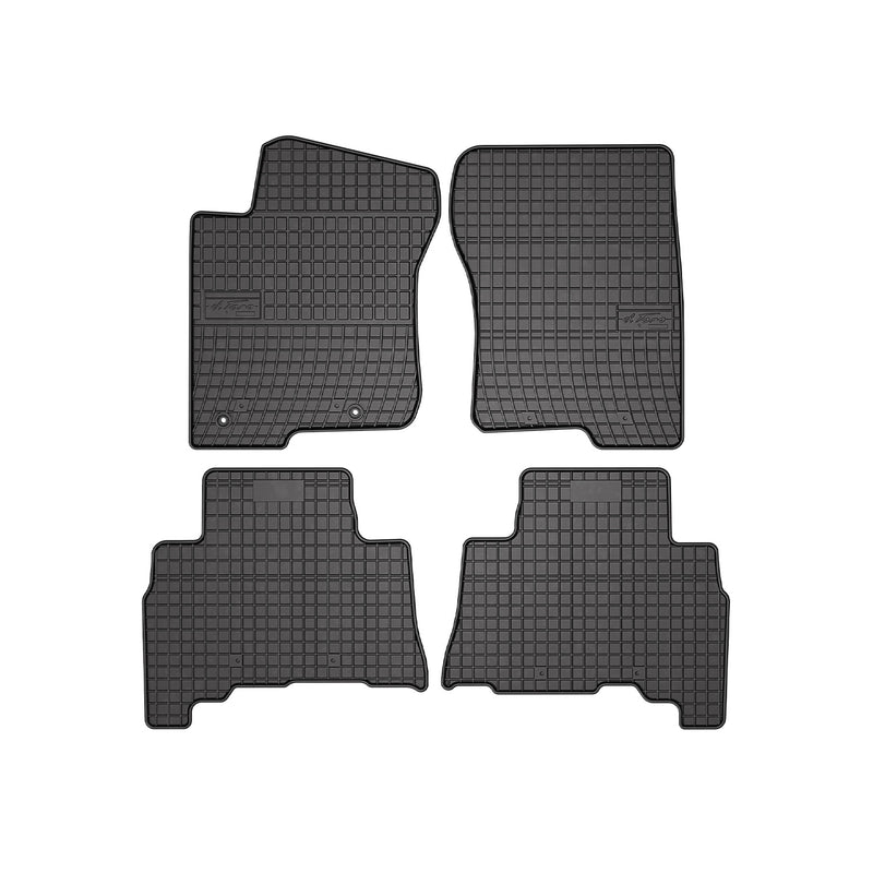 Tapis de Sol pour Toyota Land Cruiser 2017-2022 Caoutchouc Noir