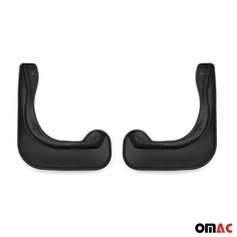 Bavettes Garde Boue pour Peugeot 408 2012-2025 Avant Plastique Noir 2 Pcs