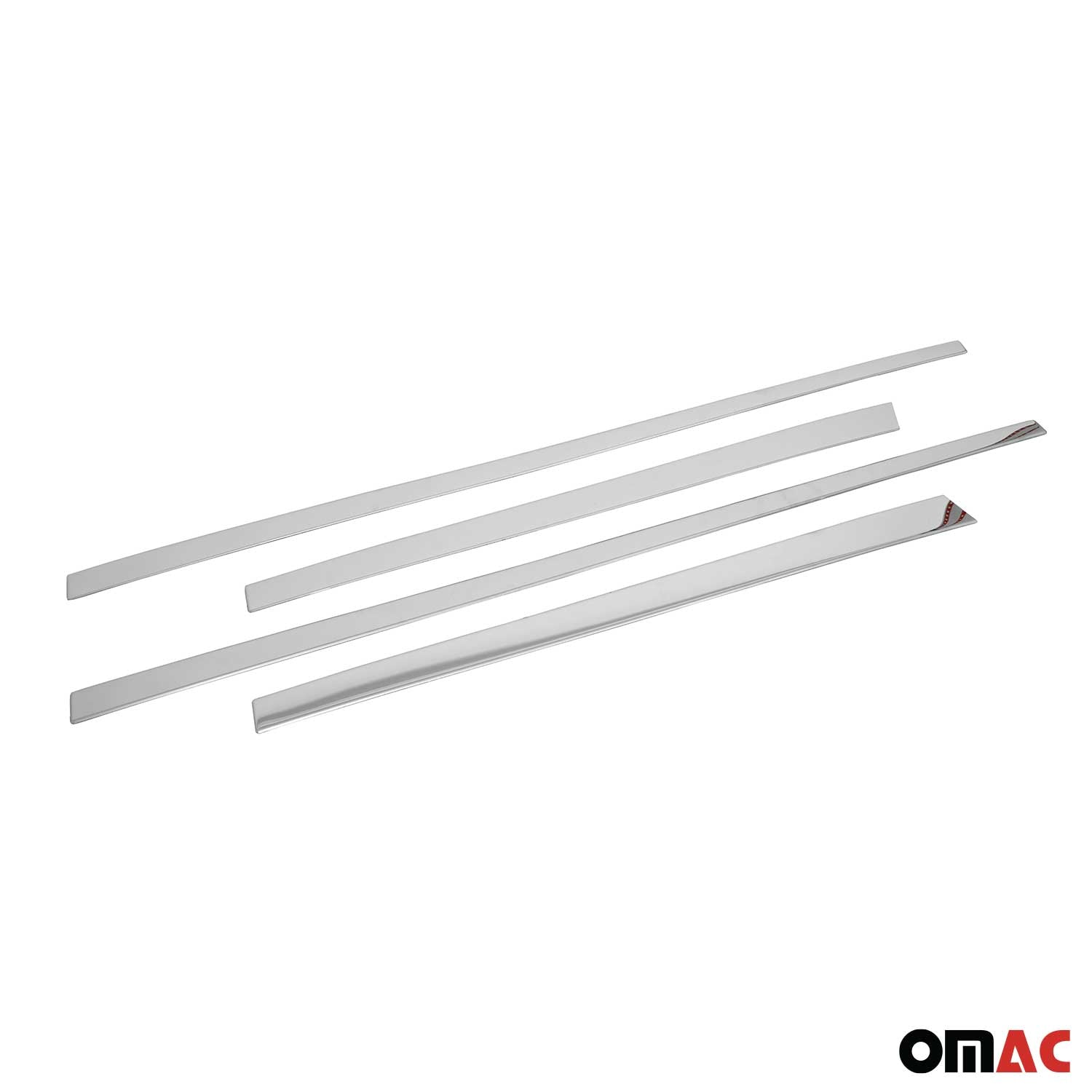 Garniture baguette de porte latérale pour VW Tiguan 2024-2026 inox chromé 4Pcs