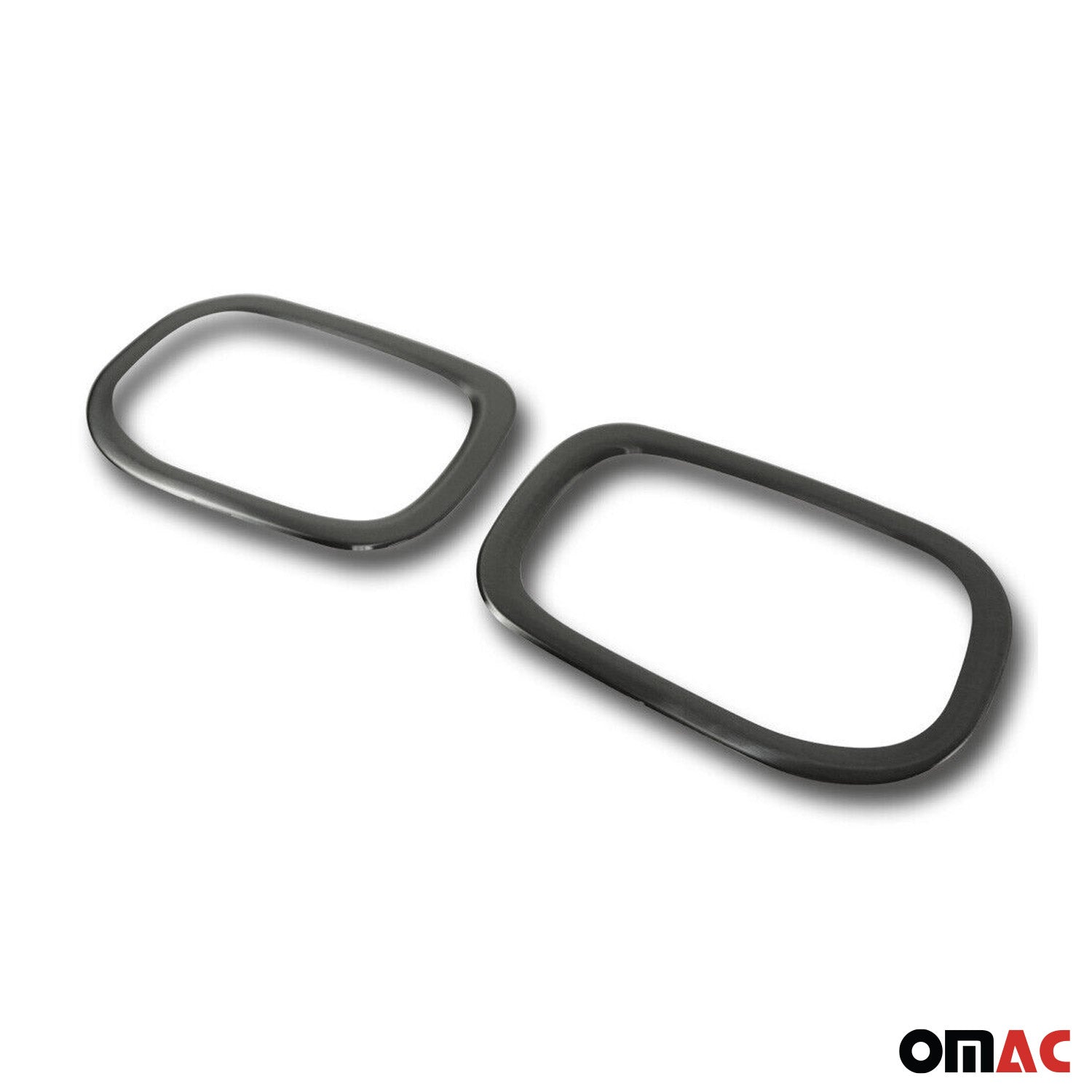 Cadres de Réflecteurs Arrière pour Jeep Renegade 2014-2024 acier inox Brossé 2x