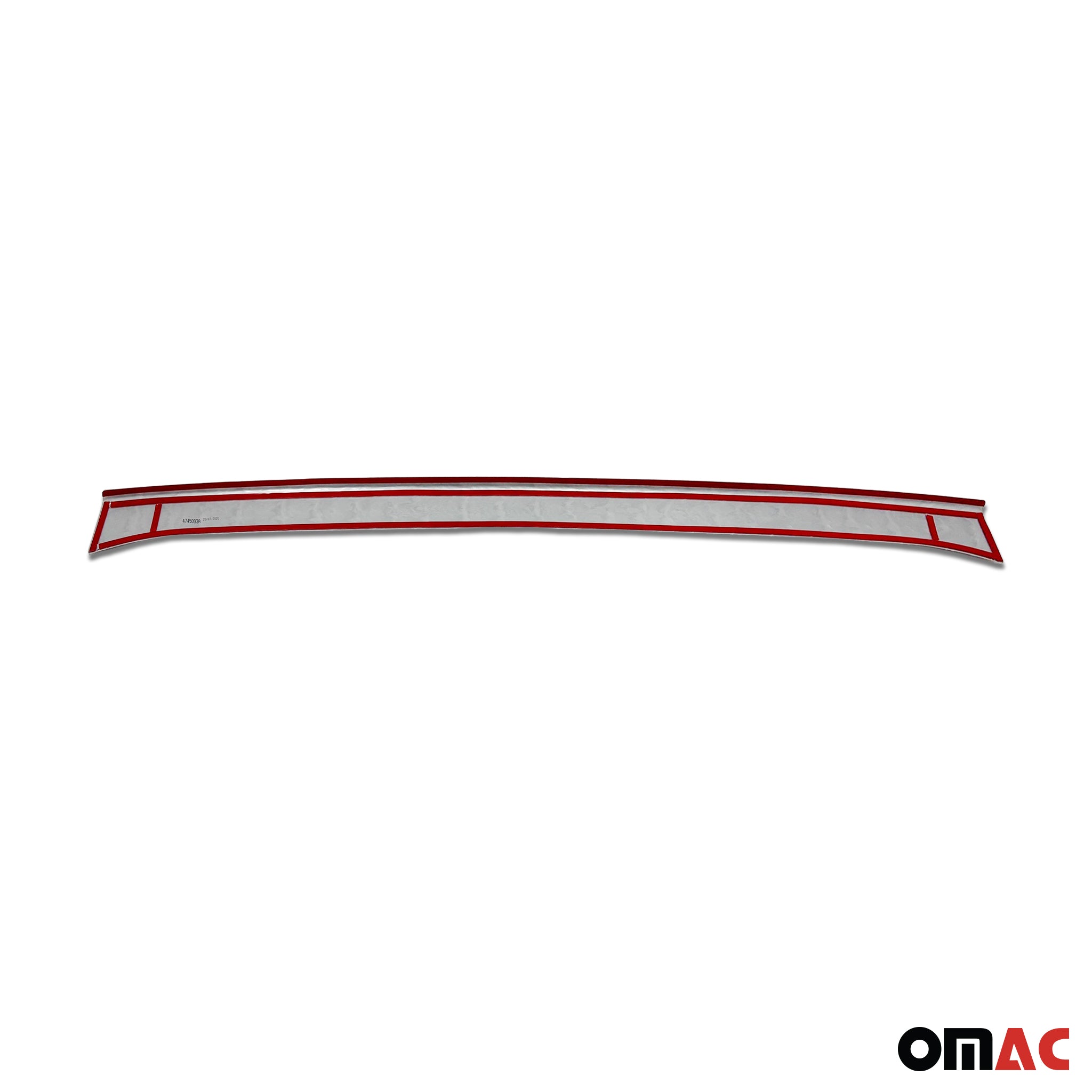 Protection de Pare-Chocs Arrière pour Mercedes Sprinter W907 2018-26 Alu Argenté