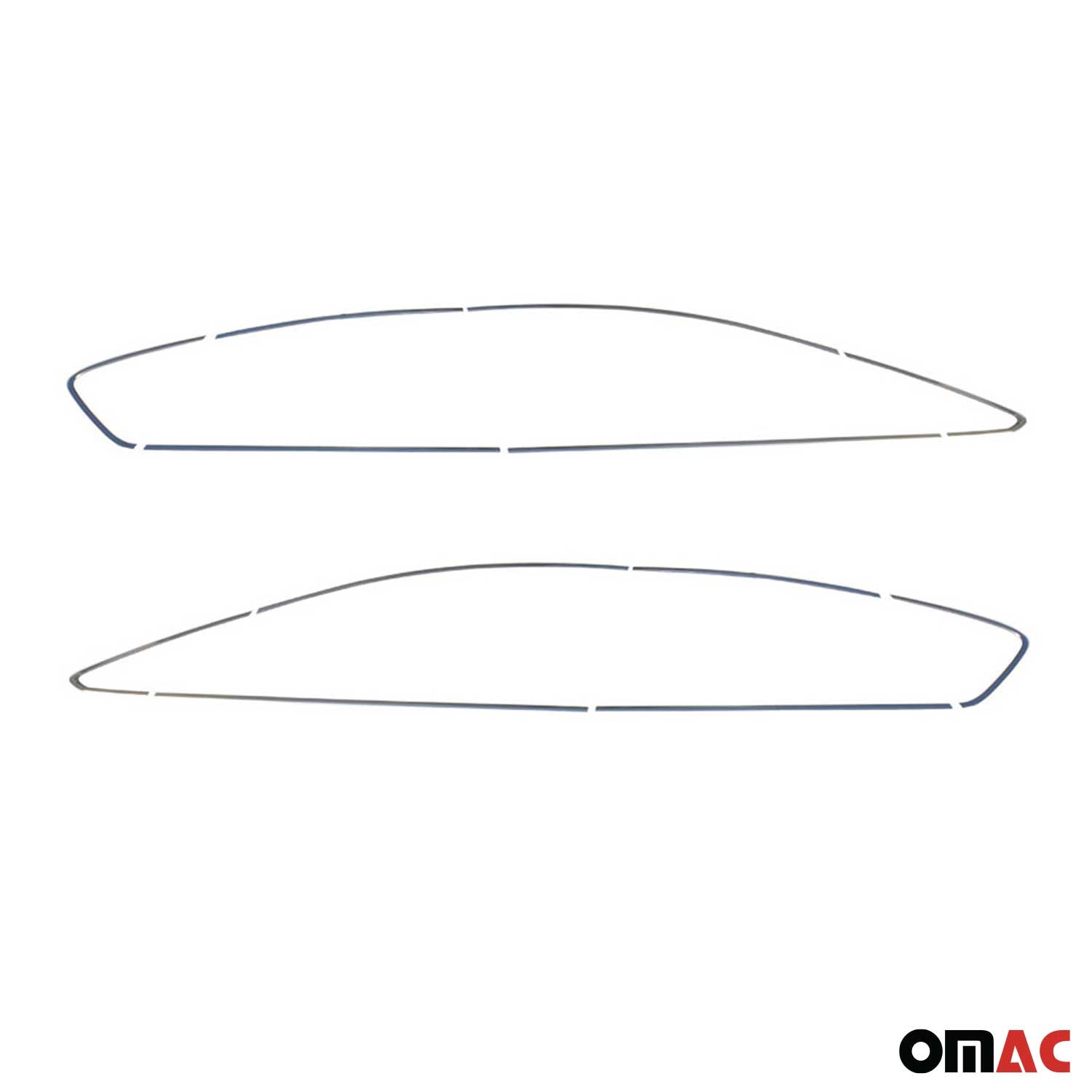 Garniture de Fenêtre pour Opel Astra J HB 2010-2015 Acier Inoxy 12Pcs