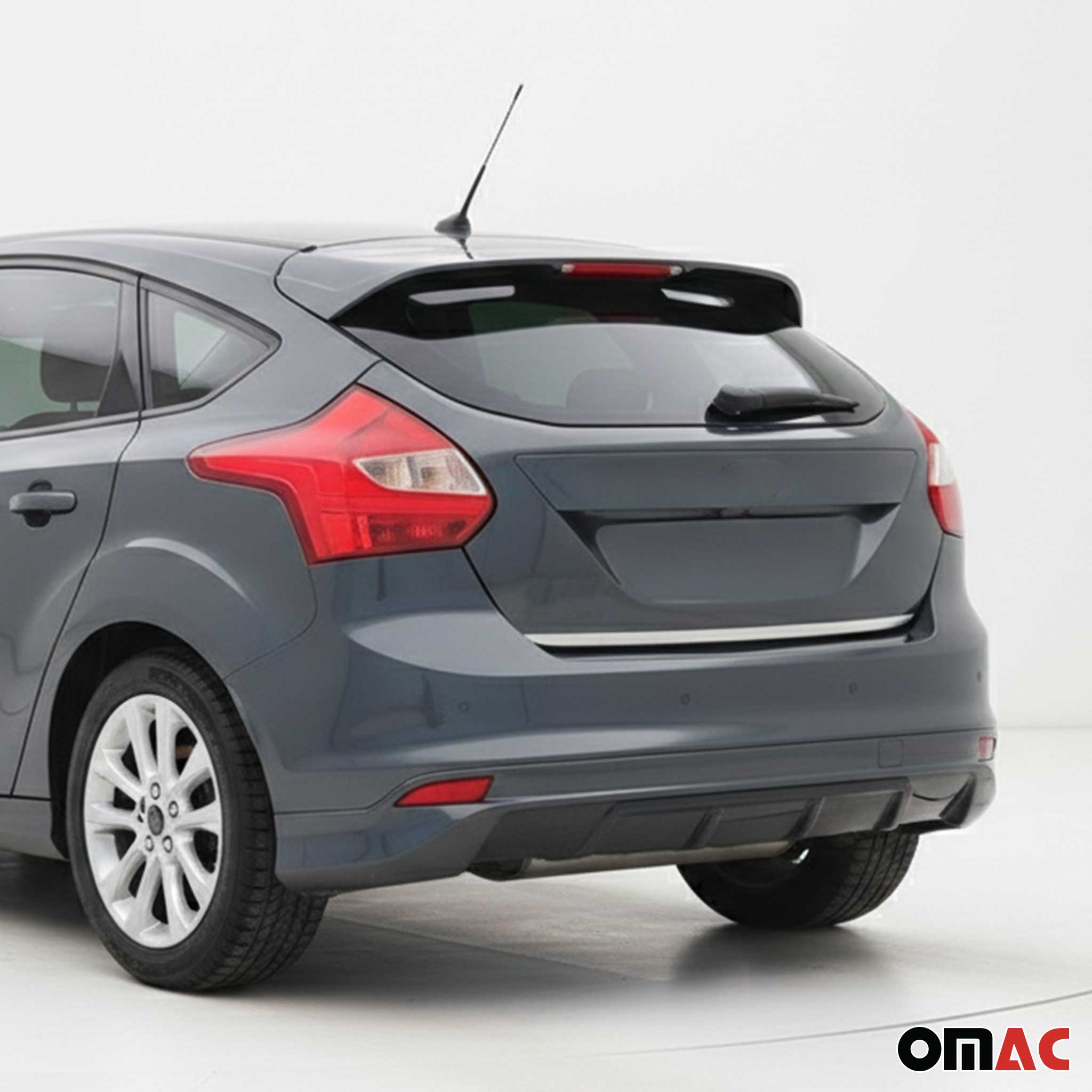 Garniture de Hayon Coffre pour Ford Focus 2011-2015 acier inox