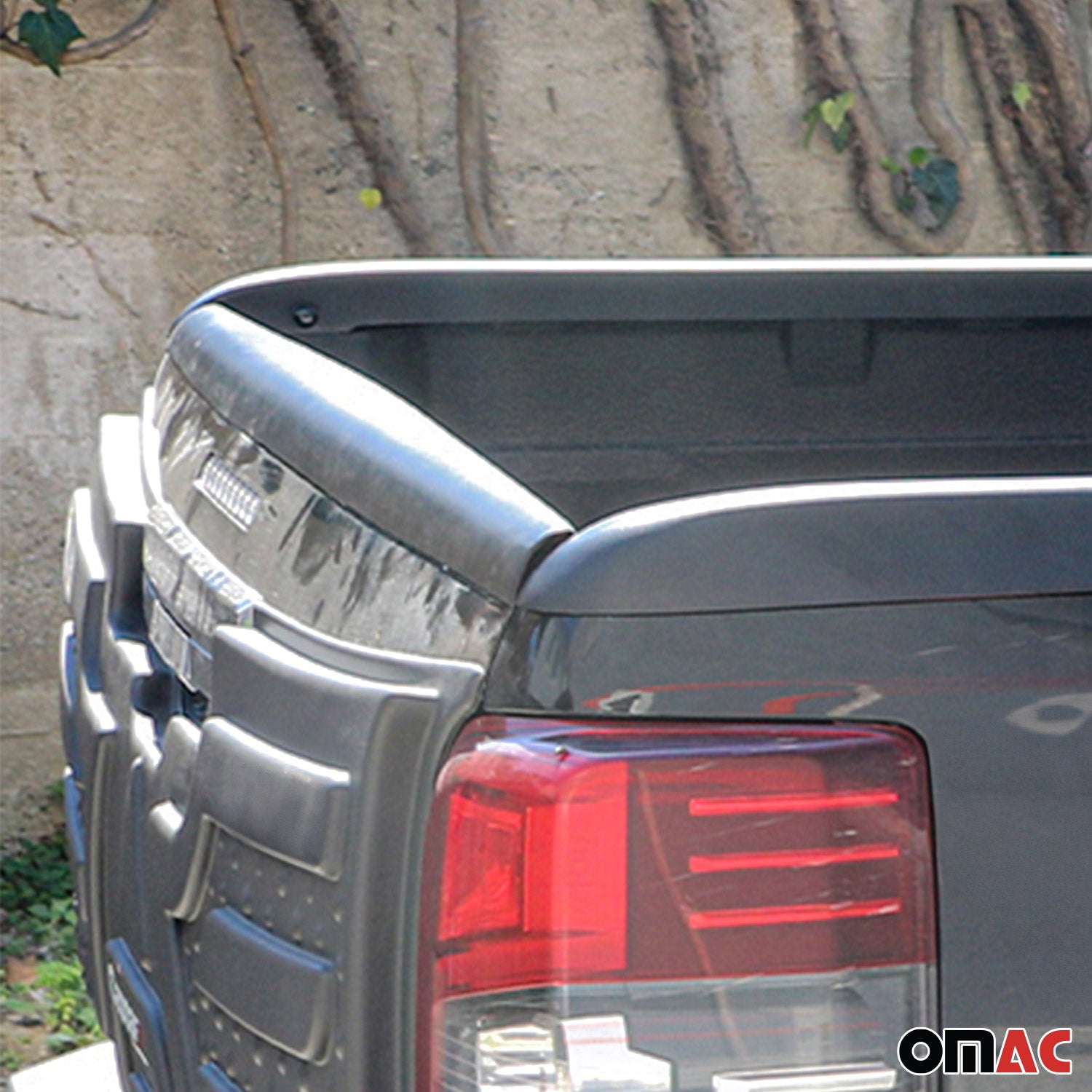 Cache-Rail pour Isuzu D-max 2019-2026 (Hayon) - 1 Pièce noir