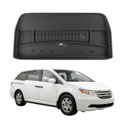 Tapis de Coffre pour Honda Odyssey 2011-2017 TPE Noir