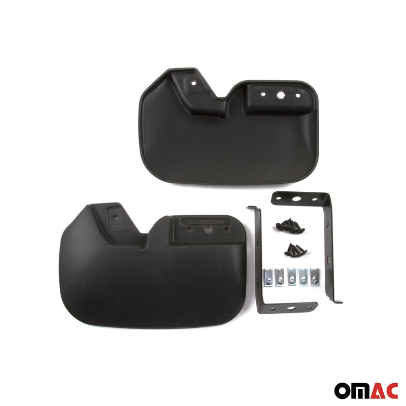 Bavettes Garde Boue pour Ford Transit E-Transit 2014-2025 Avant &Arrière Noir 4x