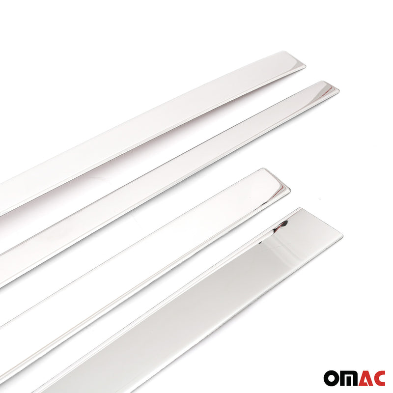 Garniture Baguette de porte latérale pour Skoda Kodiaq II 2024-2025 inox 4Pcs