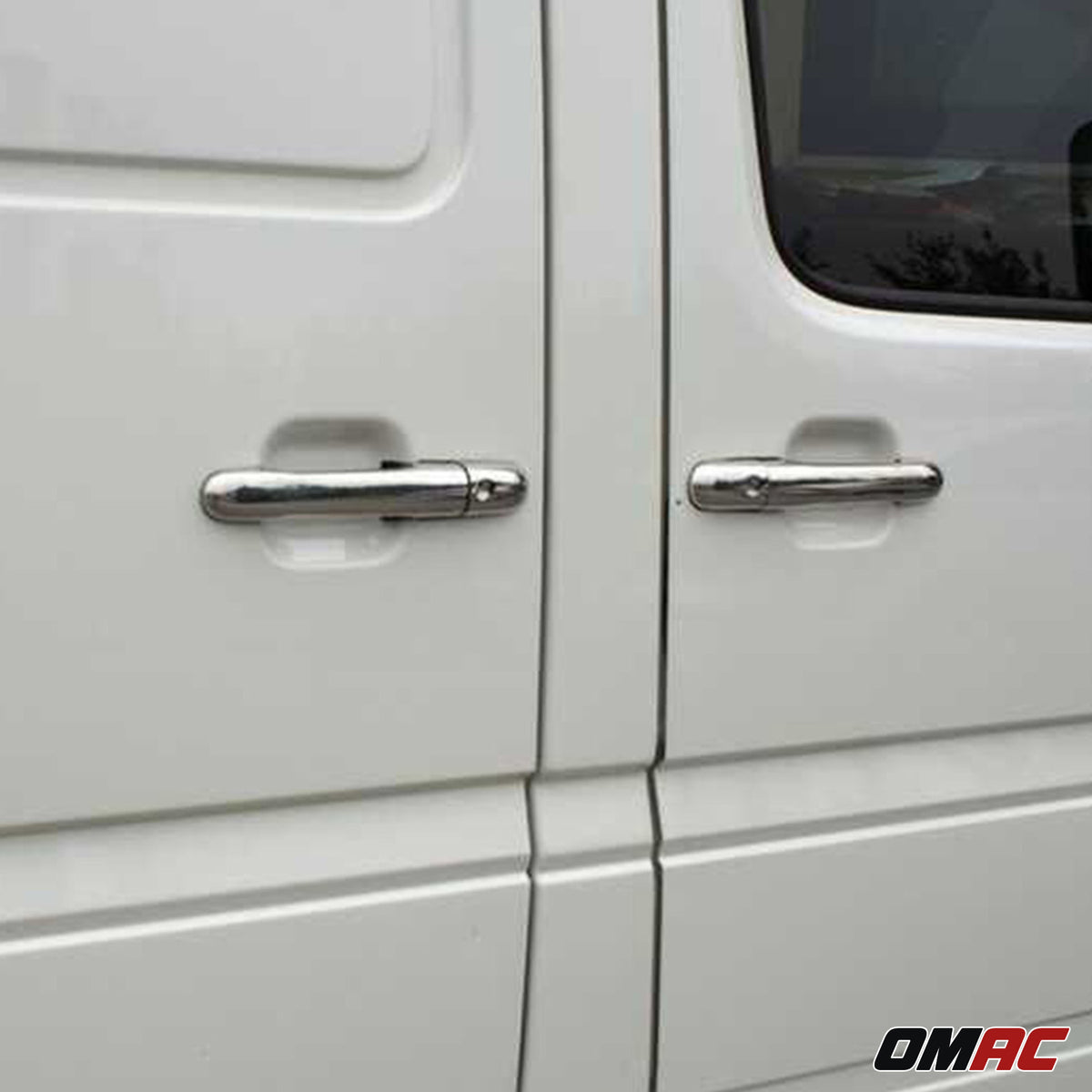 Couverture Poignée de porte pour Mercedes Atego 1998-2004 2 Portes Acier 4Pcs