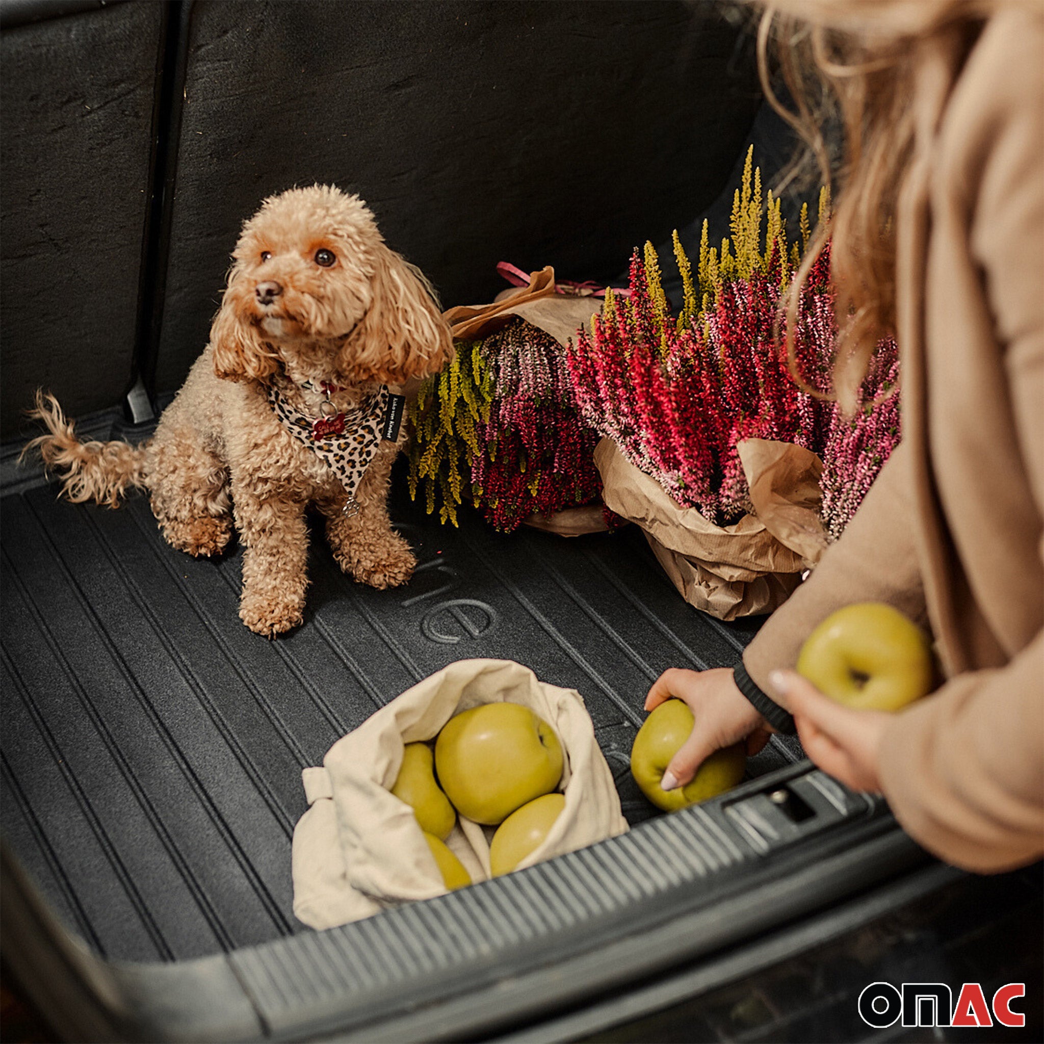 Tapis de coffre pour Kia Niro 2016-22 sans Subwoofer sans organisateur de coffre