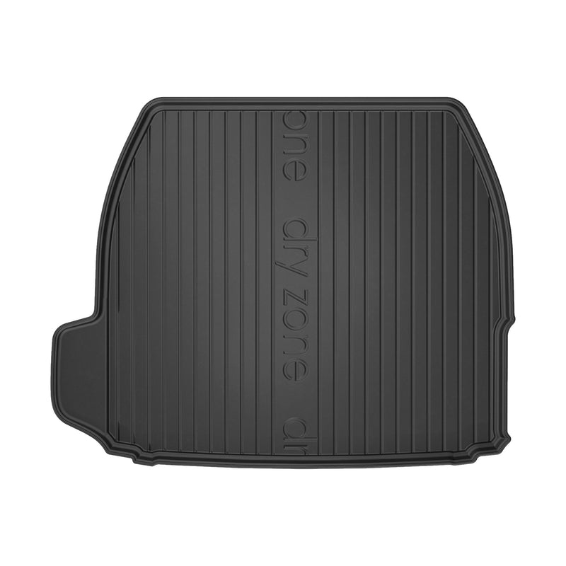 Tapis de coffre pour Volvo S80 II 2006-2016 avec roue de secours TPE Noir 1Pc