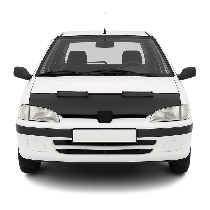 Protège Capot pour Peugeot 106 1992-2002 Masque de voiture vinyle Noir