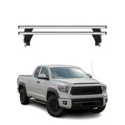 Barres de toit Transversales pour Toyota Tundra Double Cab 2014-2021 Gris 2x