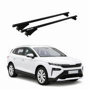 Menabo Barres de toit pour Skoda Elroq 2024-2026 Noir Aluminium 2 Pièces