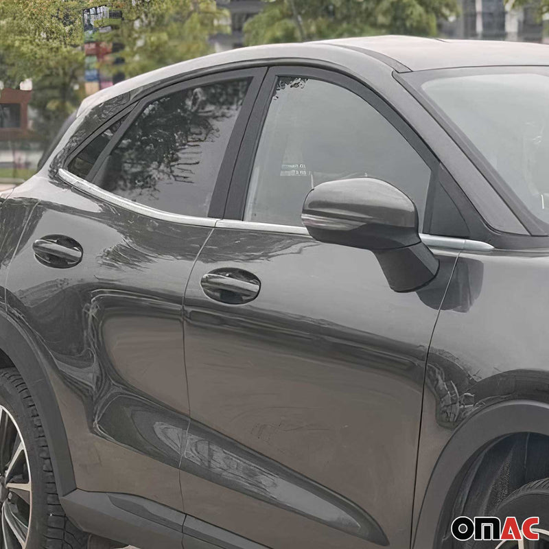Baguettes de fenêtre cadres de fenêtre pour Ford Puma 2020-2025 en Acier inoxy