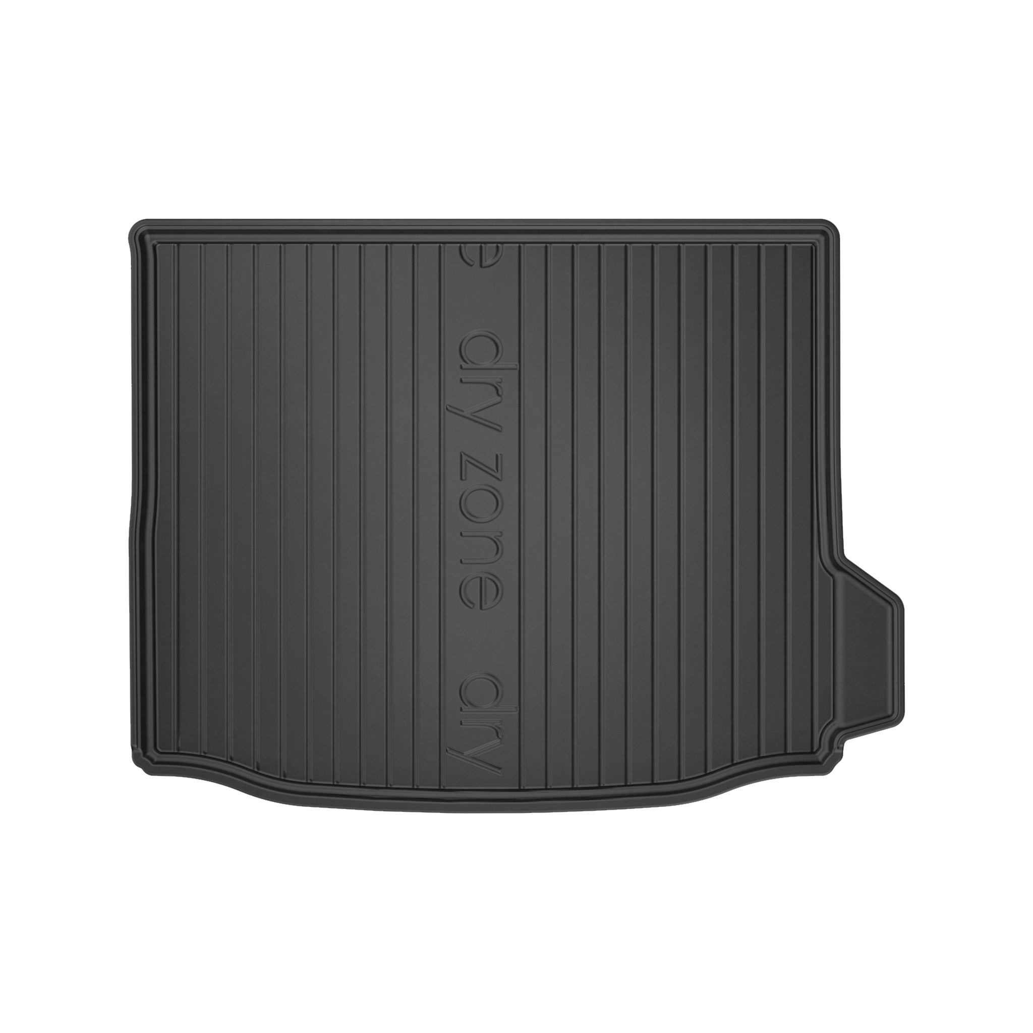Tapis de coffre pour BMW X3 G01 2017-24 avec compartiment latéral droit TPE Noir