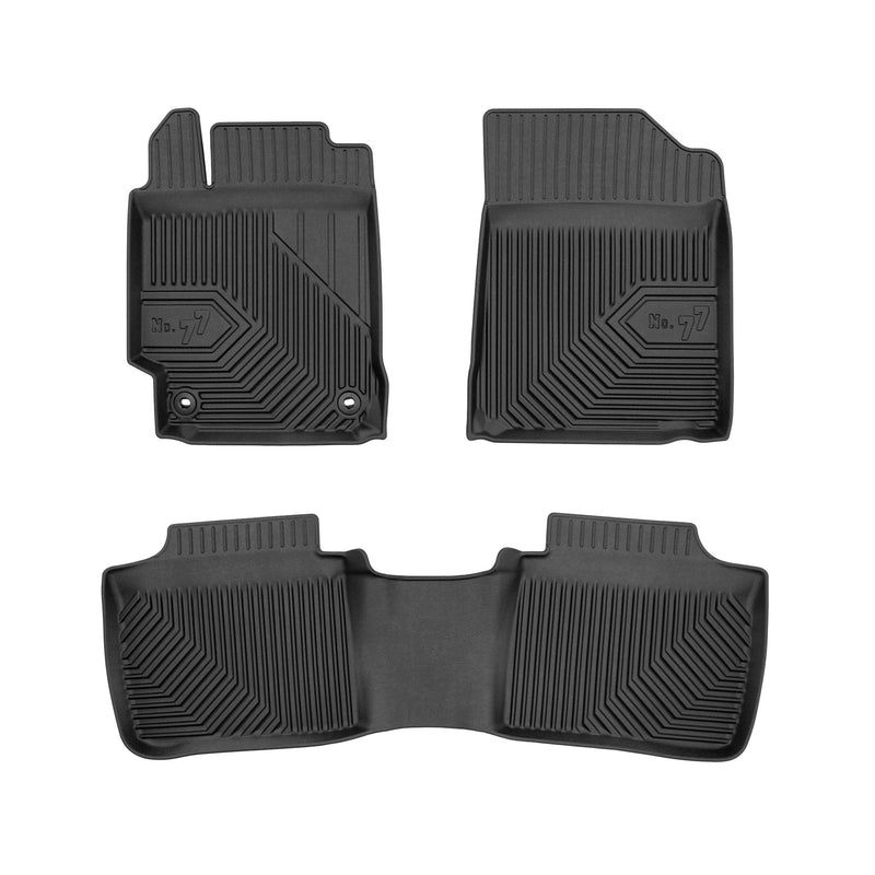 Tapis de Sol de Voiture pour Toyota Camry VII 2011-2017 TPE Imperméable 3Pcs