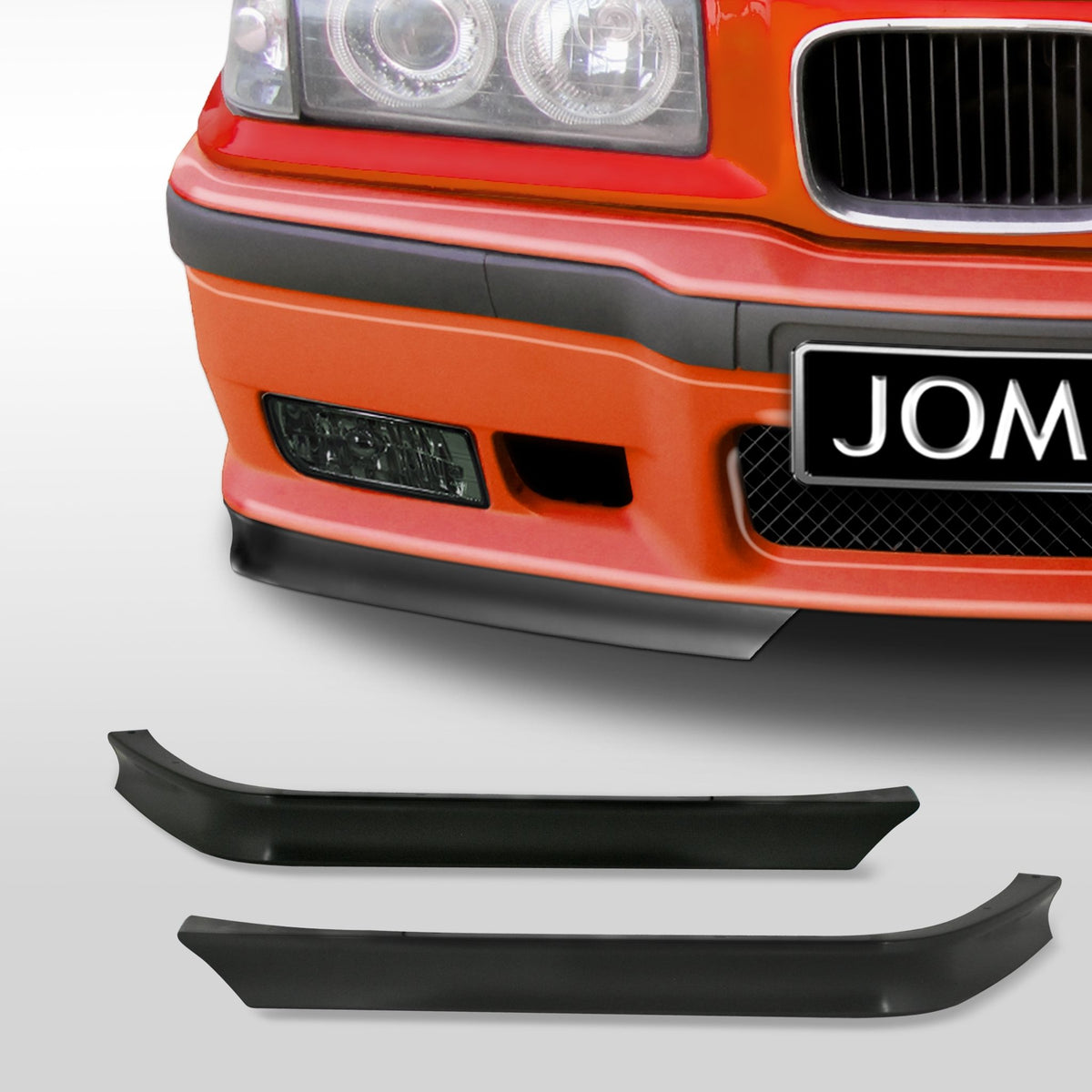 JOM Coins de Spoiler pour Pare-choc pour BMW Série 3 E36 Stoßstange Sport Look
