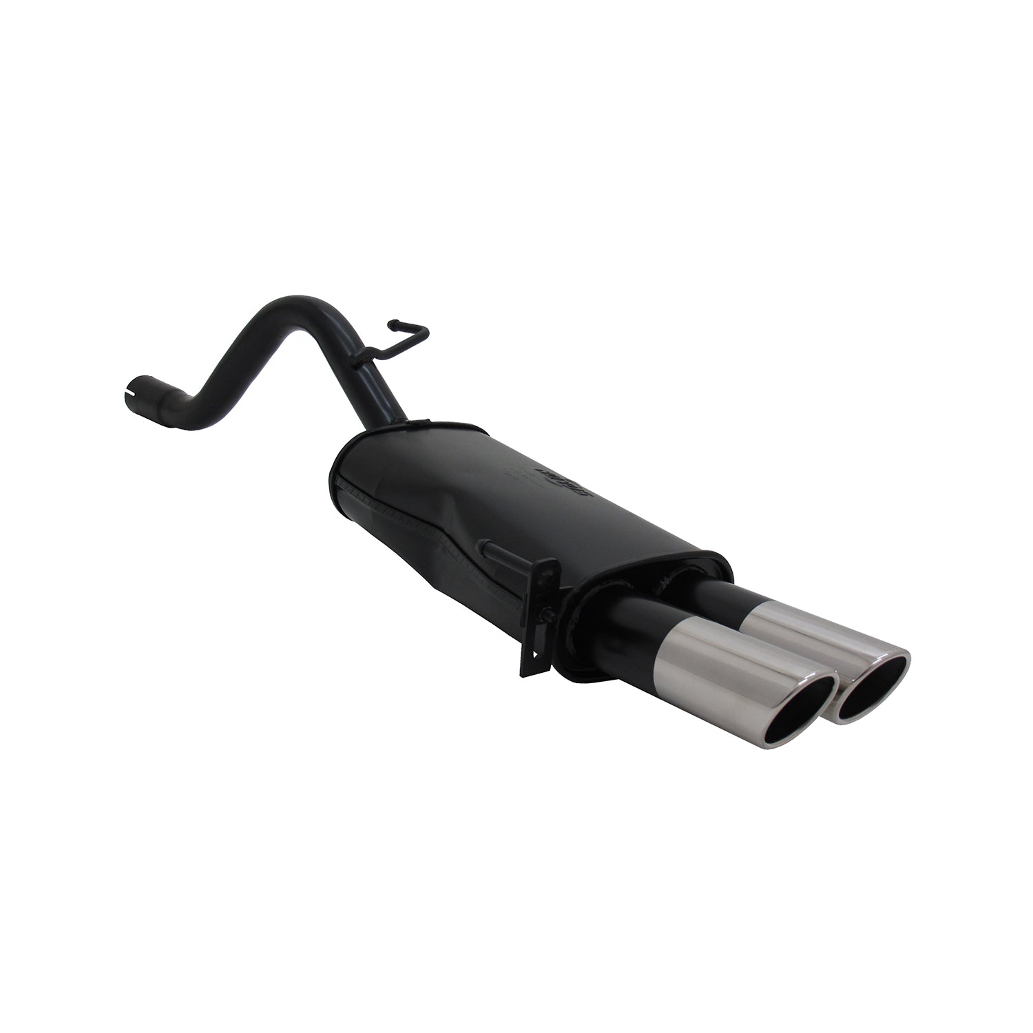Échappement arrière sport Novus pour Fiat Grande Punto 199 2x76mm SR-Design ABE