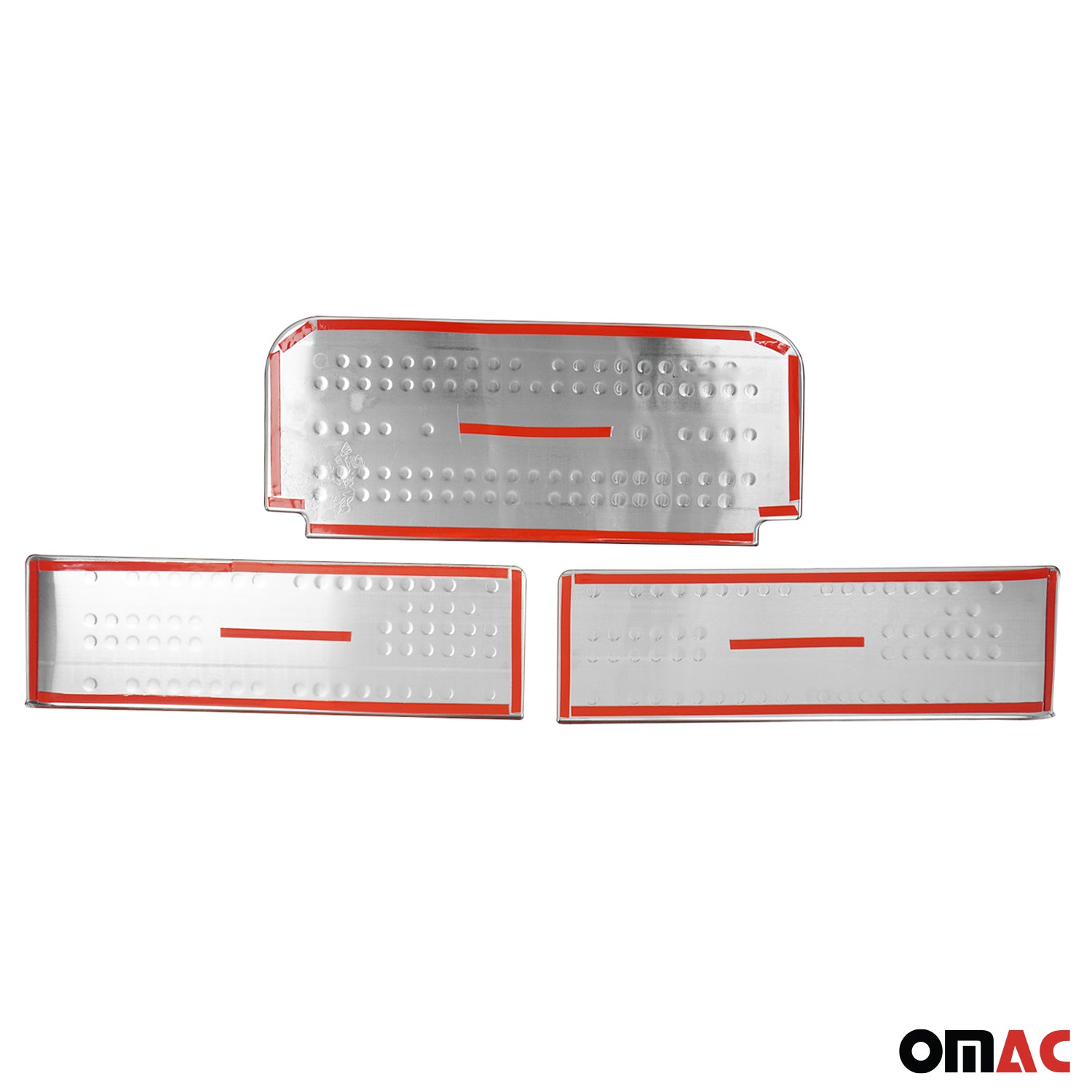 Couverture de Seuil de porte pour Renault Trafic II III 2001-19 inox chromé 3Pcs