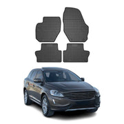 Tapis de Sol pour Volvo XC60 2008-2017 Caoutchouc Noir