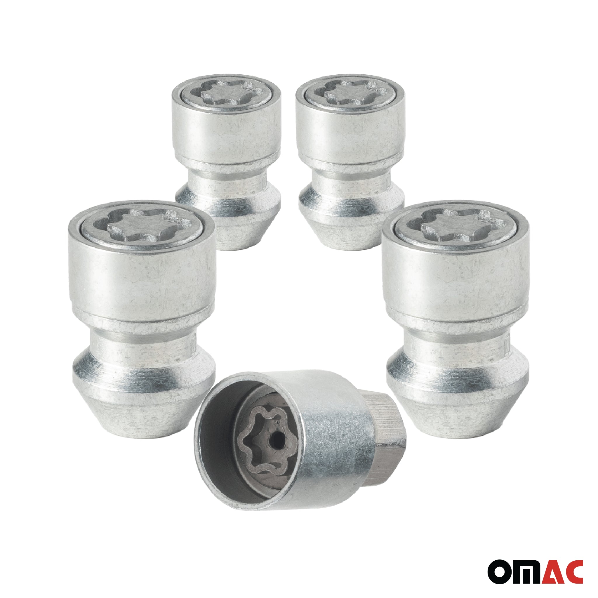 Vis de roue antivol pour Nissan Qashqai jusqu’en 2013 Acier Gris 4x M12X1,25