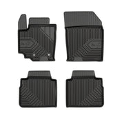 Tapis de Sol de Voiture No.77 pour Suzuki SX4 S-Cross 2016-2021 FL TPE Noir 4Pcs