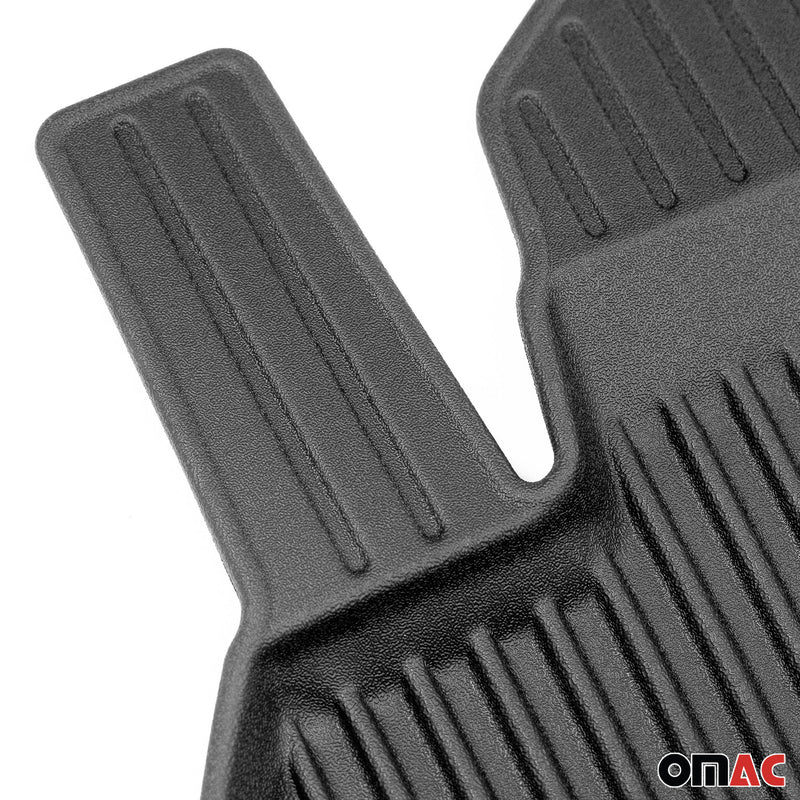 Tapis de Sol de Voiture pour Peugeot 3008 I 2009-2016 TPE Imperméable Noir 3Pcs