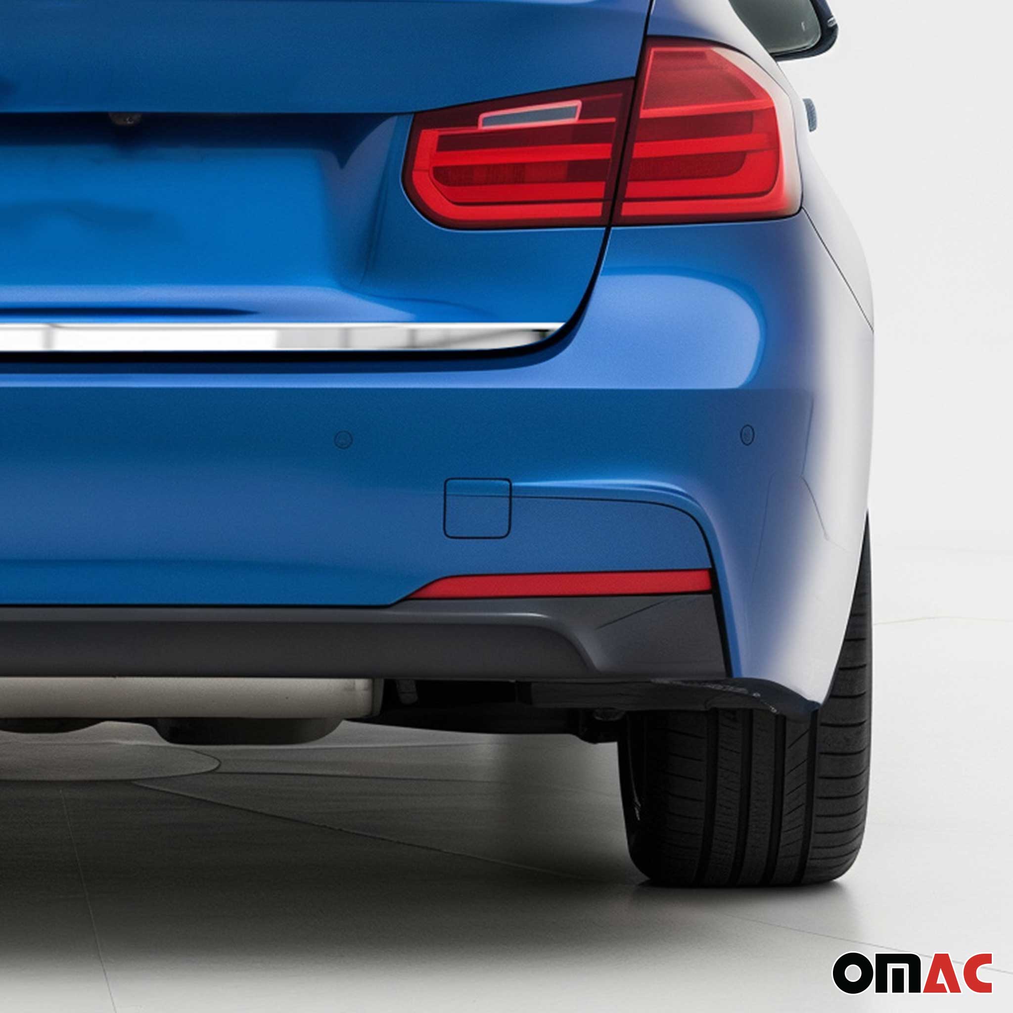 Garniture de hayon coffre pour BMW Série 3 F30 2012-2019 en acier Chromé