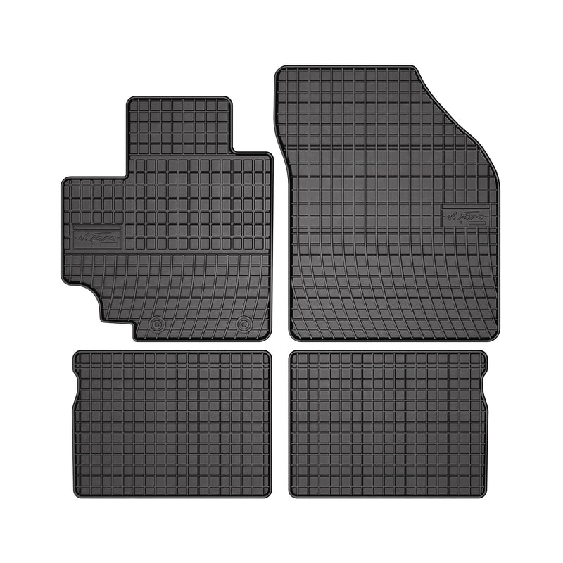 Tapis de Sol pour Suzuki Celerio 2014-2022 Caoutchouc Noir