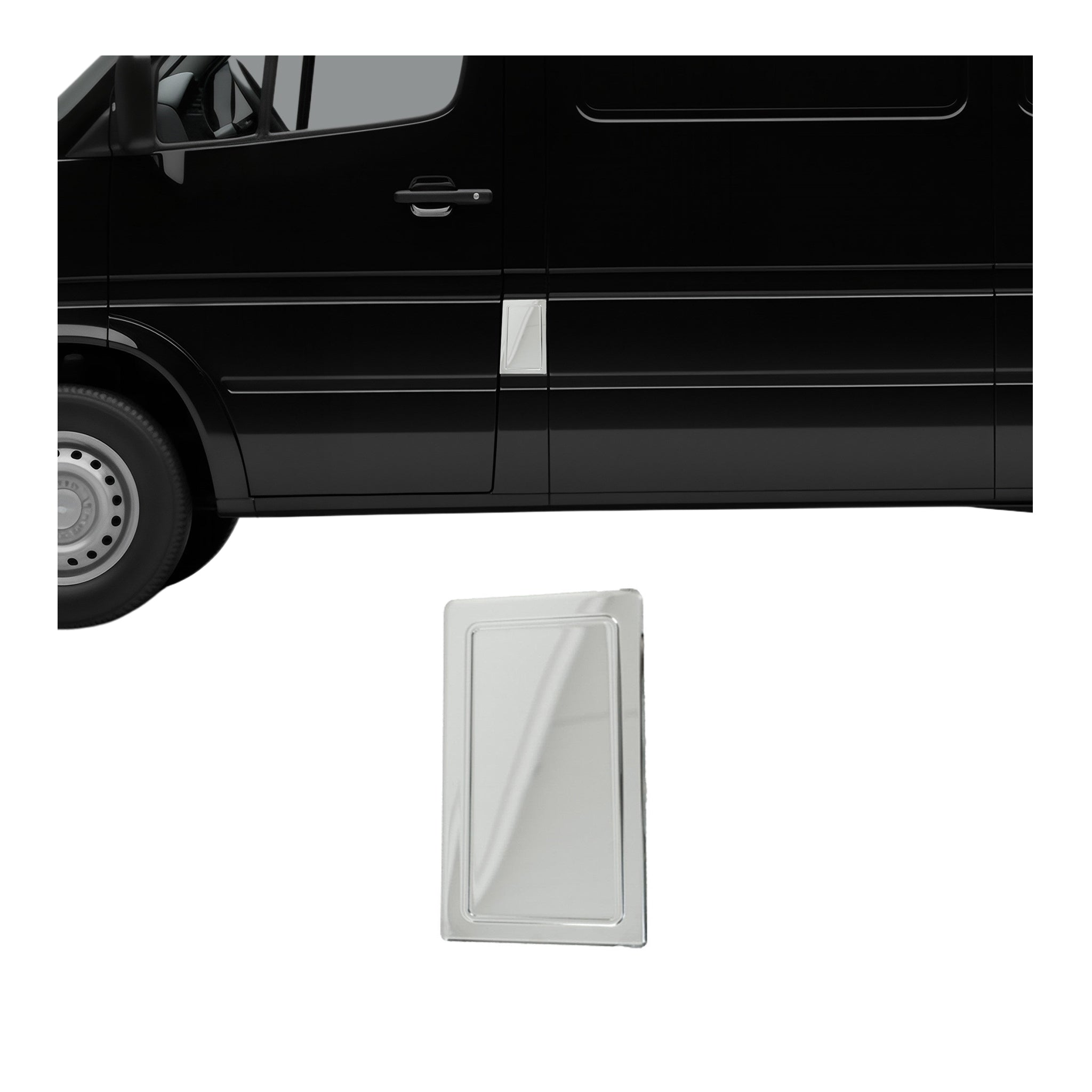 Bouchon de carburant pour Mercedes Sprinter W901 W903 W904 1995-2006 acier inox