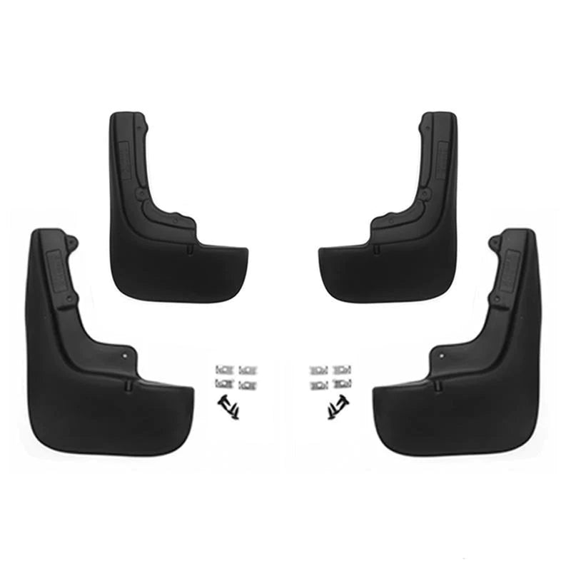 Bavettes Garde Boue pour Citroen Jumper Boxer Ducato 2006-2025 Plastique Noir 4x