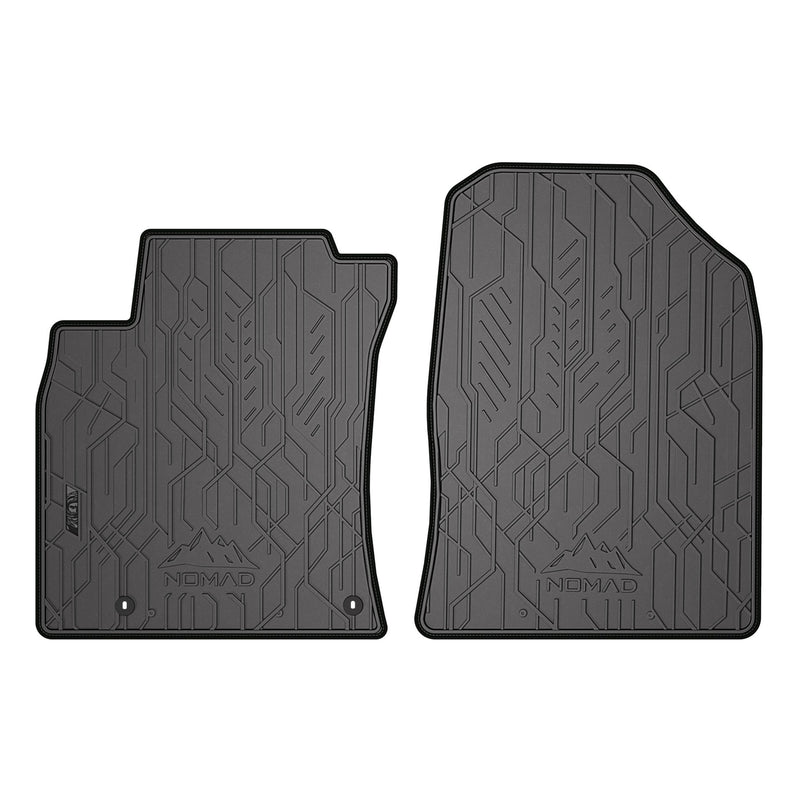 Tapis de Sol de Voiture pour Kia Ceed III 2018-25 Caoutchouc Durable Noir 2Pcs