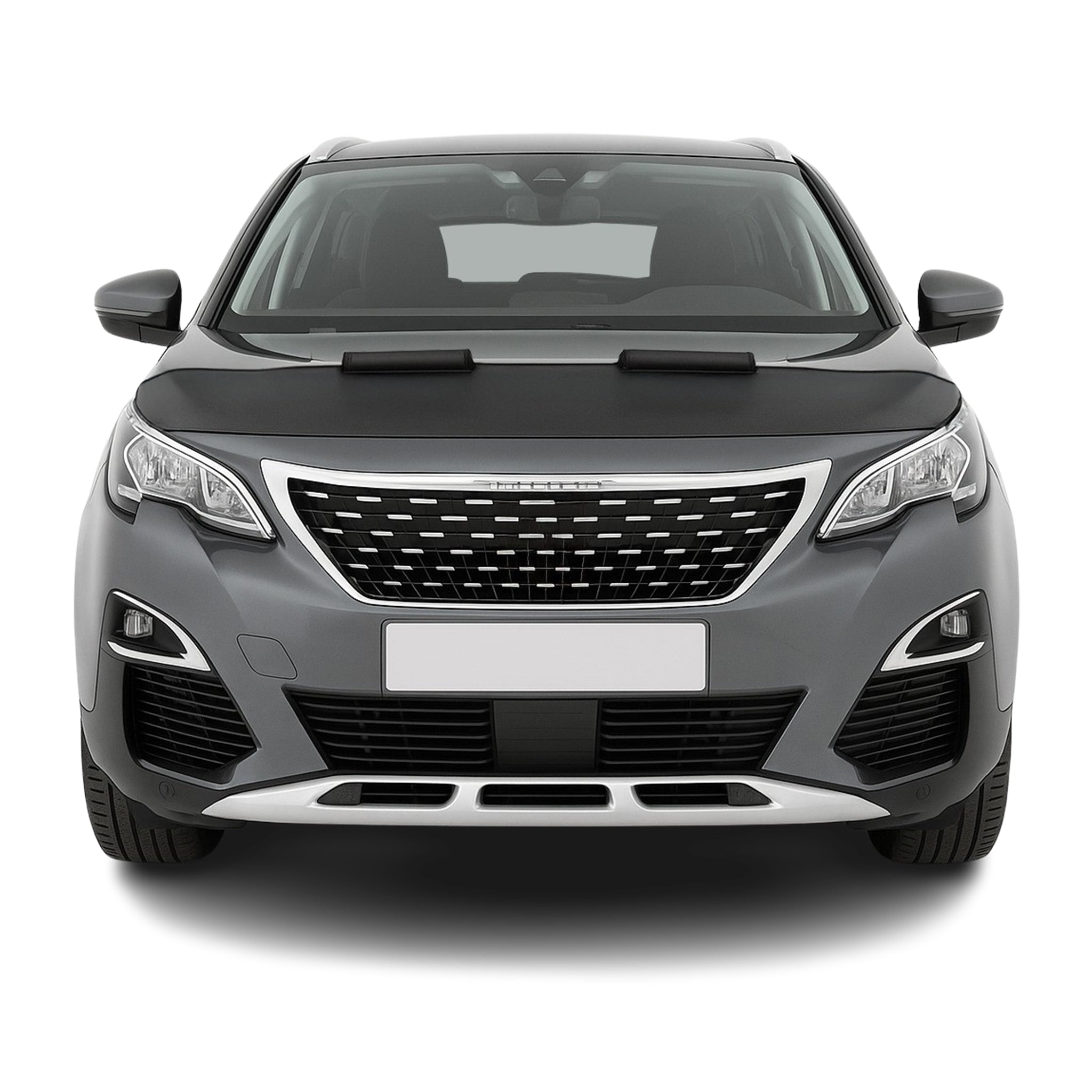 Protège Capot pour Peugeot 3008 2016-2024 Masque de voiture vinyle Noir