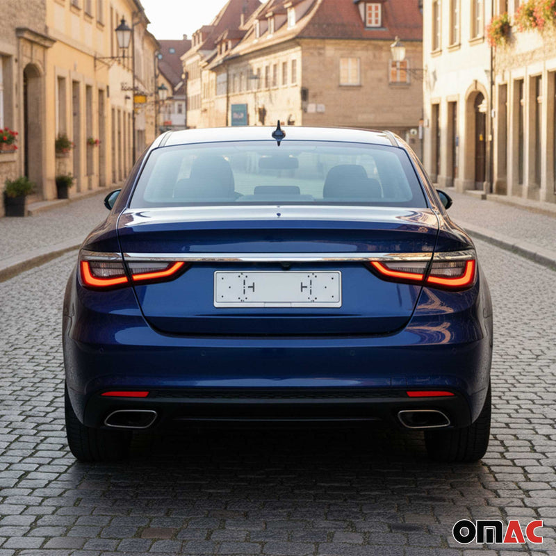 Support de Plaque d'immatriculation pour VW Golf 8 en Acier Inoxydable