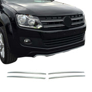 Moulure de Grille de Calandre pour VW Amarok 2010-2022 Chromé 4Pcs