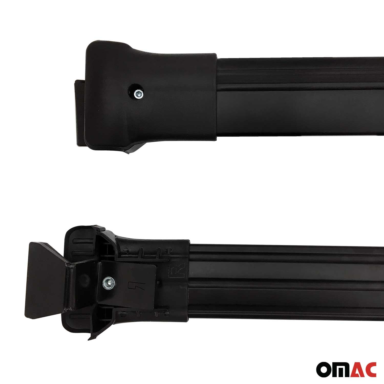 Barres de Toit Transversales pour Dacia Duster 2018-2023 Aluminium Noir