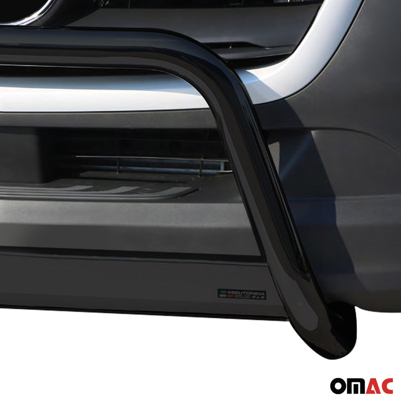 Pare-buffle Avant pour Mercedes Sprinter 2018-2025 63 mm en Acier Noir