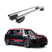 Barres de toit Transversales pour Mini Clubman F54 Break 2015-2023 2Pcs Alu ABE
