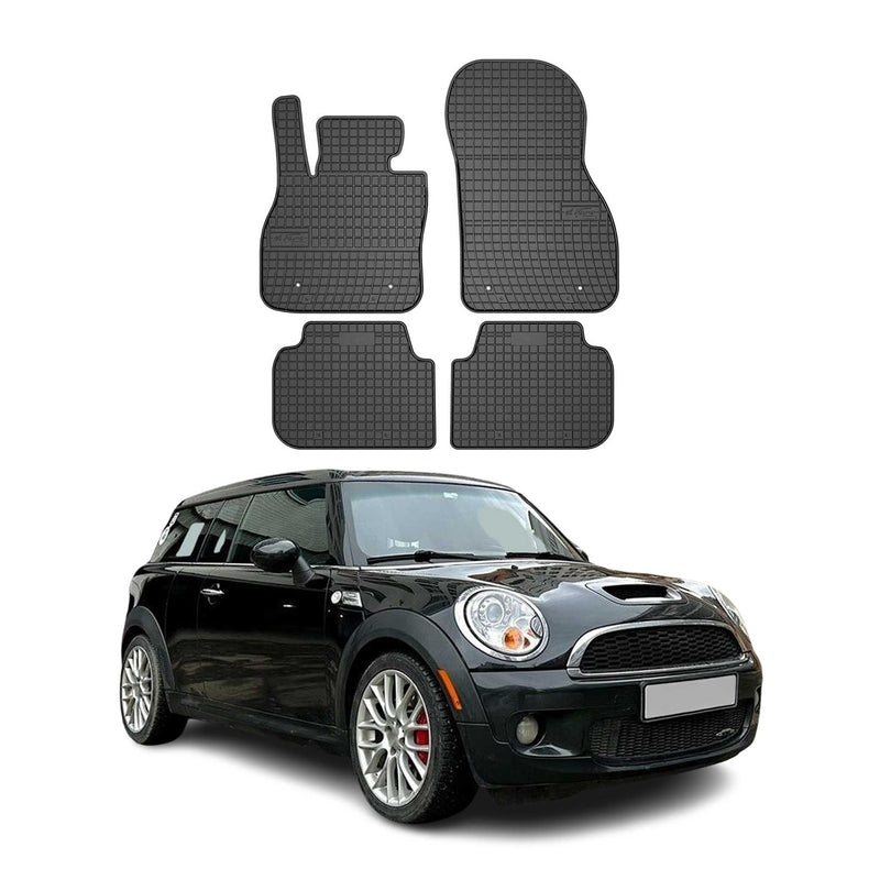 Tapis de Sol pour Mini Clubman 2007-2014 Caoutchouc Noir