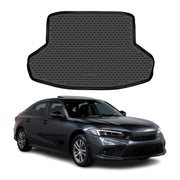 OMAC Tapis de coffre pour Honda Civic mk11 Berline 2022-2026 caoutchouc TPE Noir