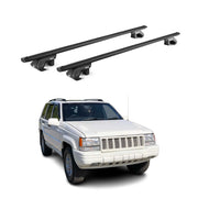 Barres de toit transversales ABE pour Jeep Grand Cherokee ZJ 1992-1998 Noir 2x