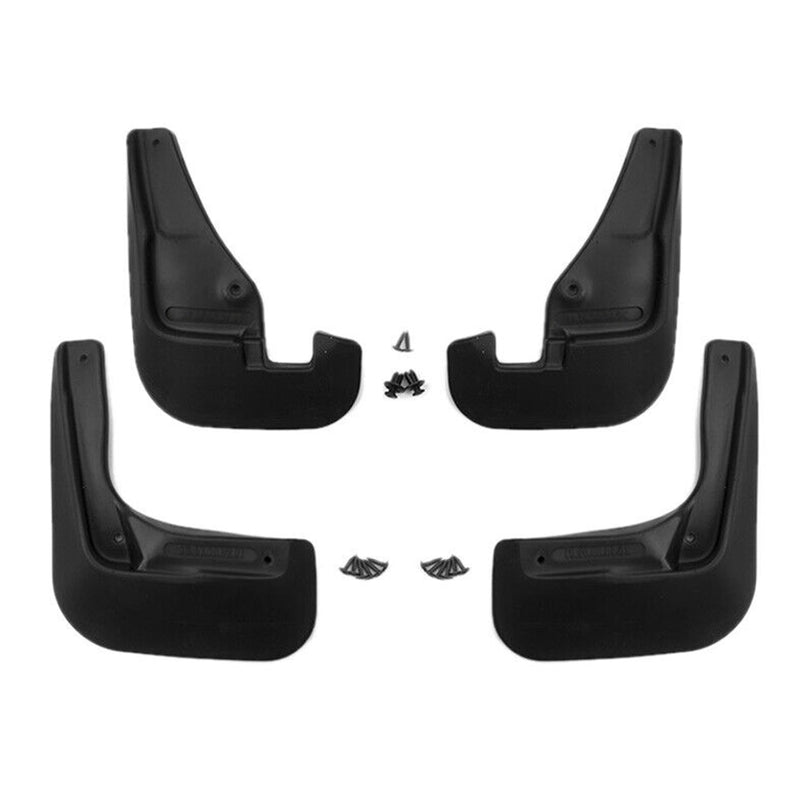 Bavettes Garde Boue pour Nissan Almera 2012-2018 Avant et Arrière Noir 4Pcs