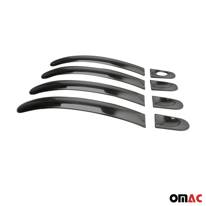 Poignée de porte latérale pour VW T6 T6.1 tout 2015-24 H1 4Portes Acier Sombre