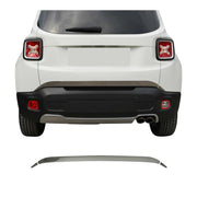 Garniture de Hayon Coffre pour Jeep Renegade 2014-2019 acier inox foncé 3 Pcs