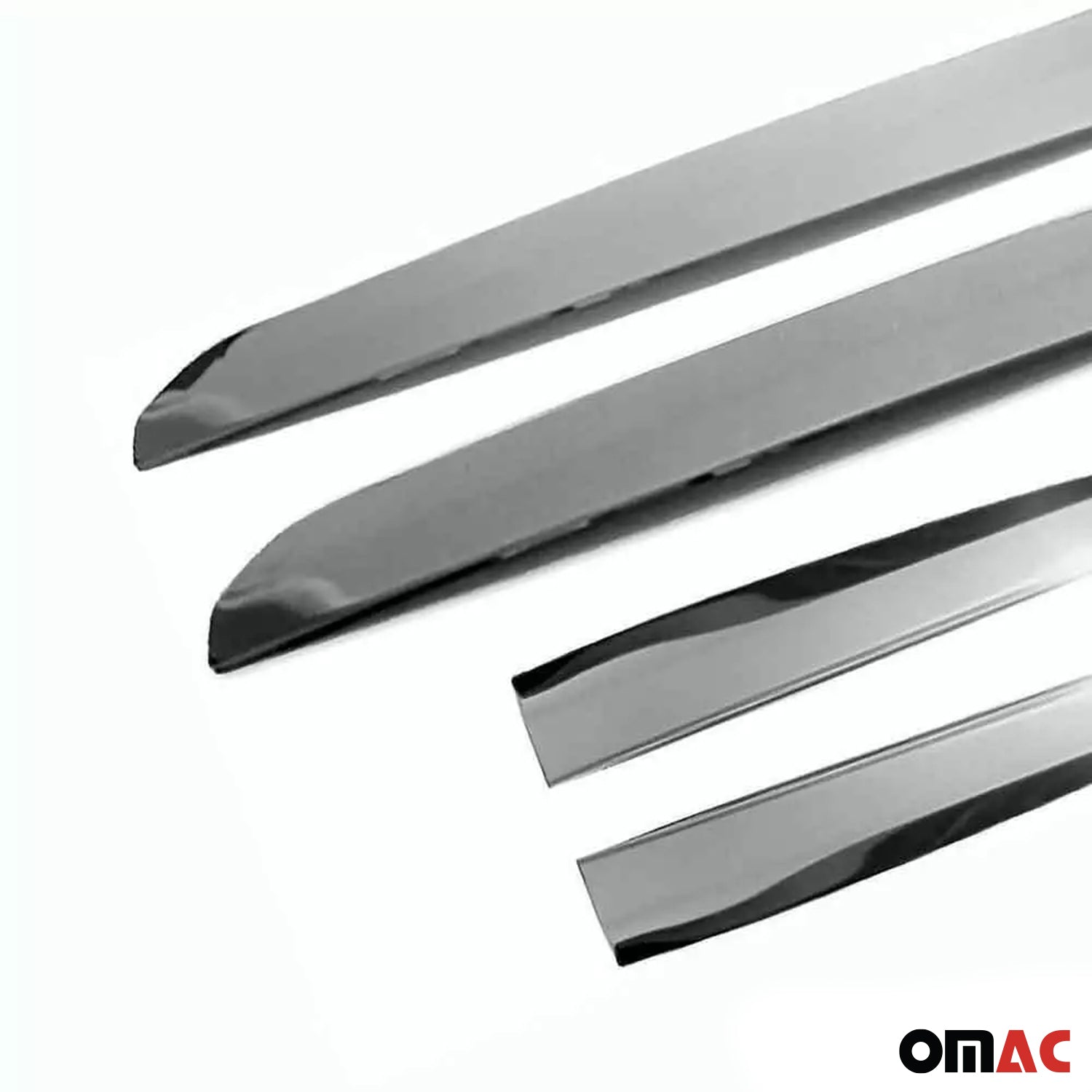 Garniture Baguette de porte latérale pour Ford Tourneo Courier 2014-2024 Foncé