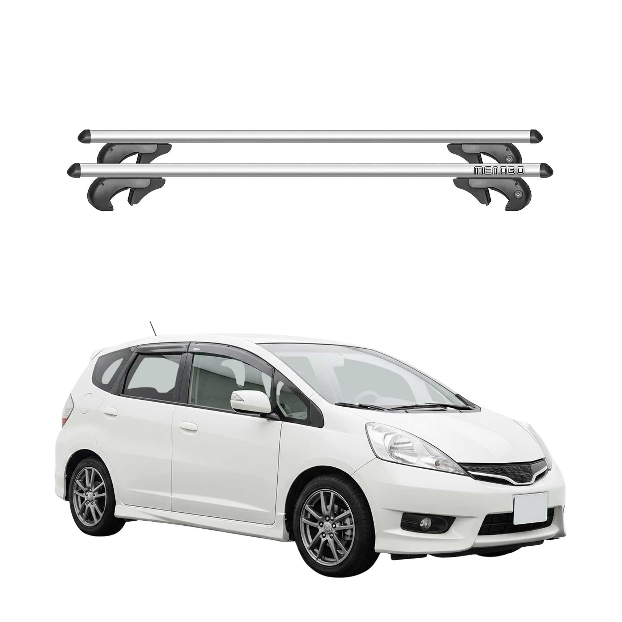 Barres de toit transversales pour Honda Shuttle 2010-2017 90kg Alu Gris