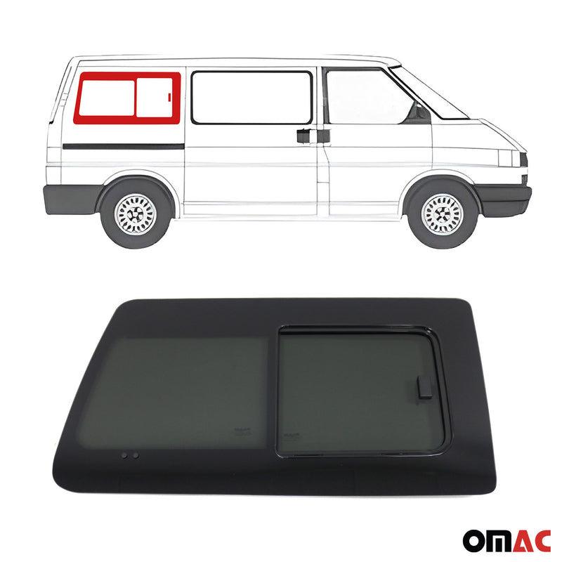 Vitre de Porte pour VW Transporter T4 1990-2003 L1 Arrière Droit Coulissante